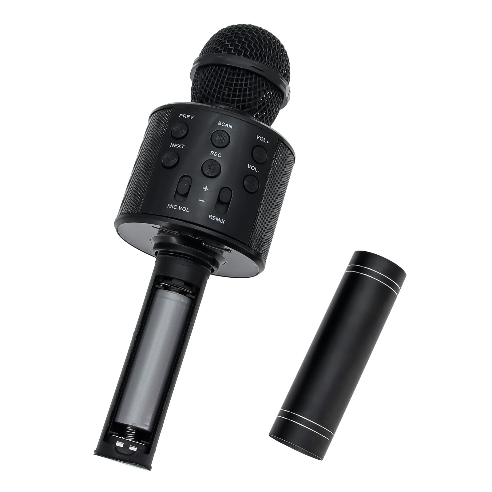 Wireless Bluetooth Karaoke Microphone with LED Light