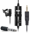 Lavalier Microphone with 6m Cable for Cameras and Phones