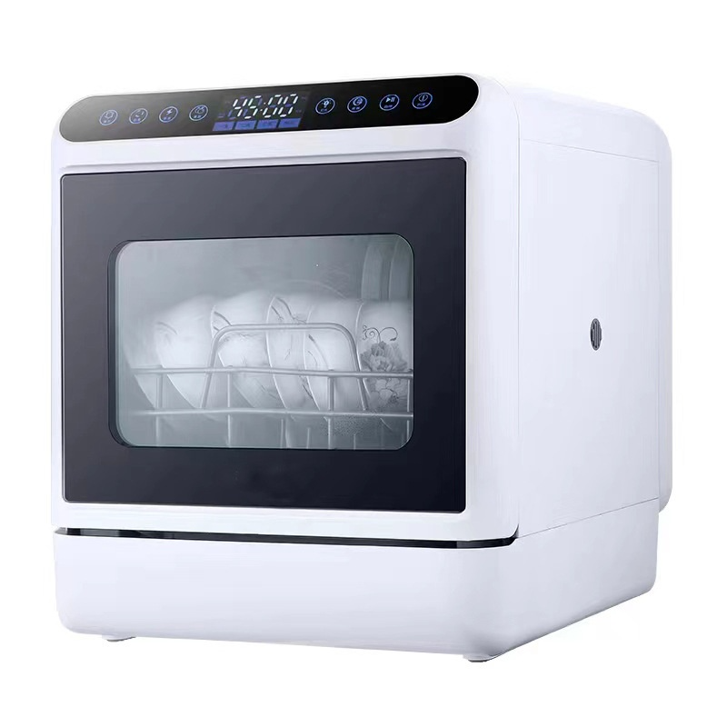 Compact Smart Dishwasher with Disinfection