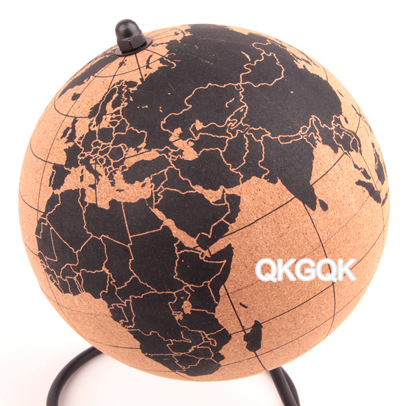 Wooden Cork Globe