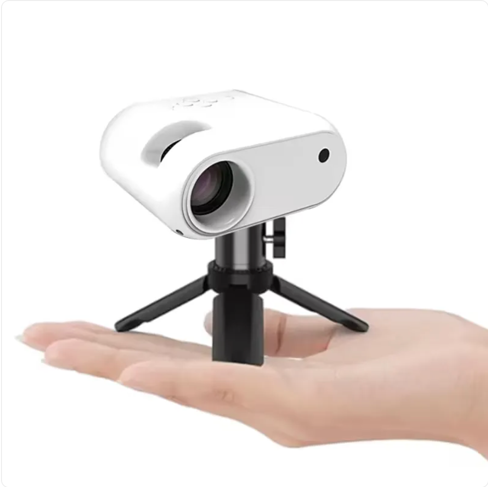 Portable Projector with Tripod Stand