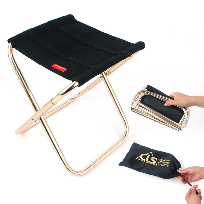 Outdoor Folding Chair 7075 Aluminum Fishing Stool