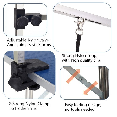 46-Inch Large Pet Grooming Table