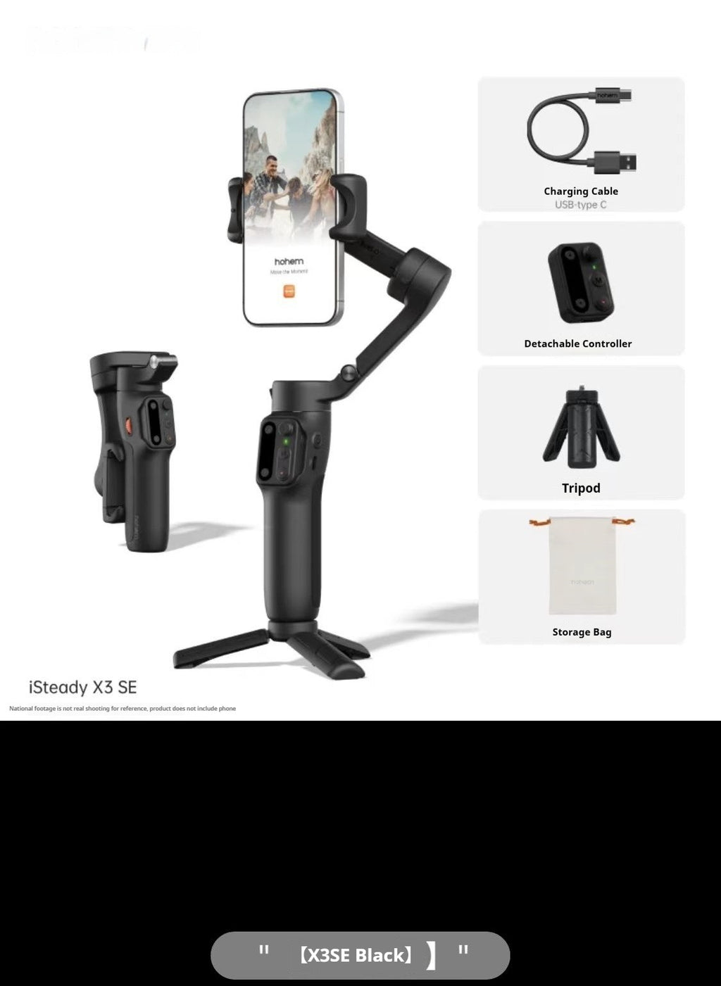 Handheld Smartphone Gimbal with 3-Axis Stabilization