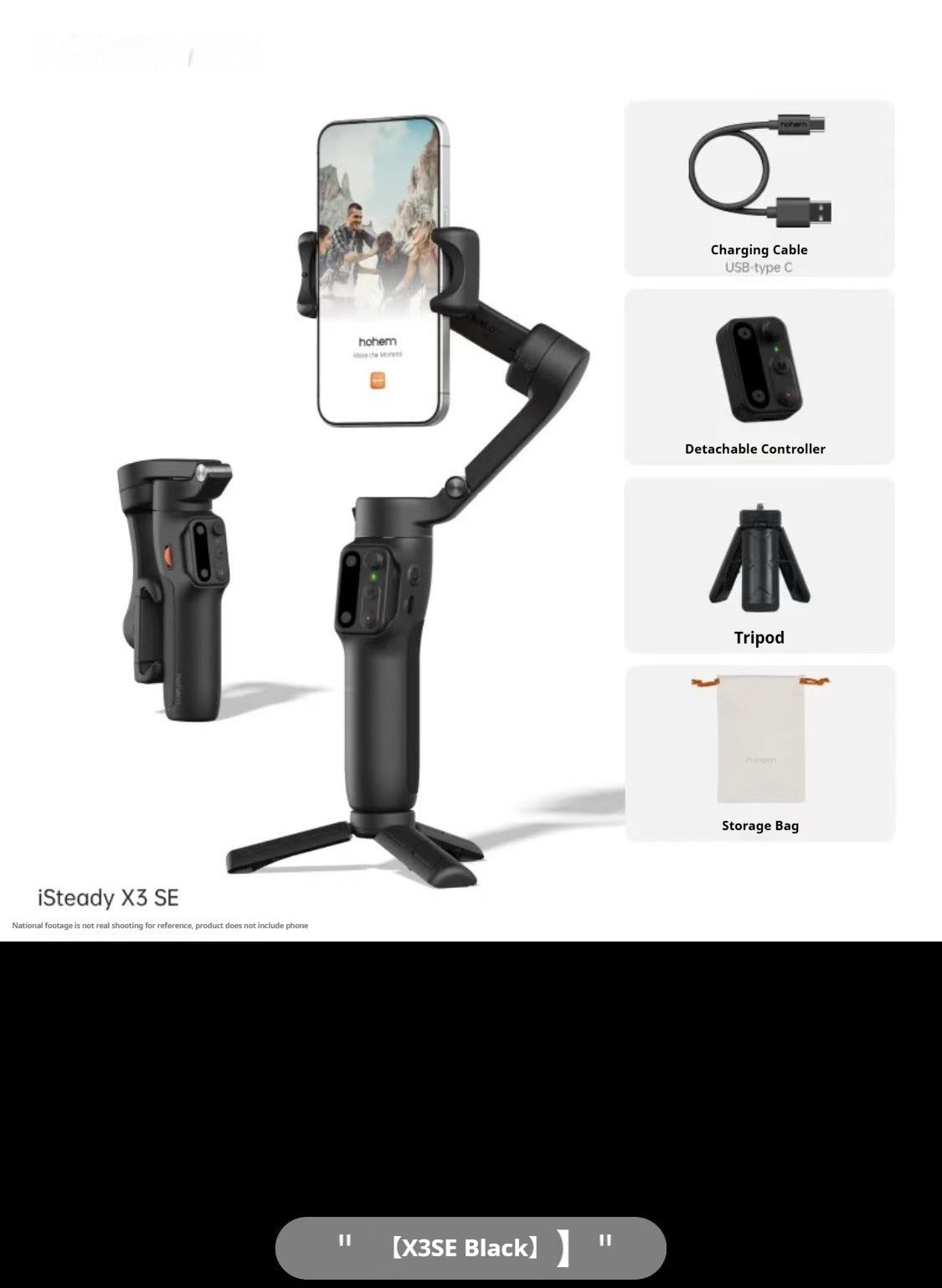 Handheld Smartphone Gimbal with 3-Axis Stabilization