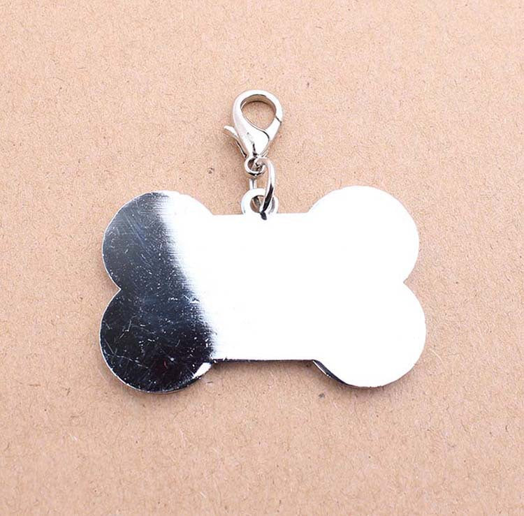 Medium Zinc Alloy Pet ID Tag for Dogs with Engraving