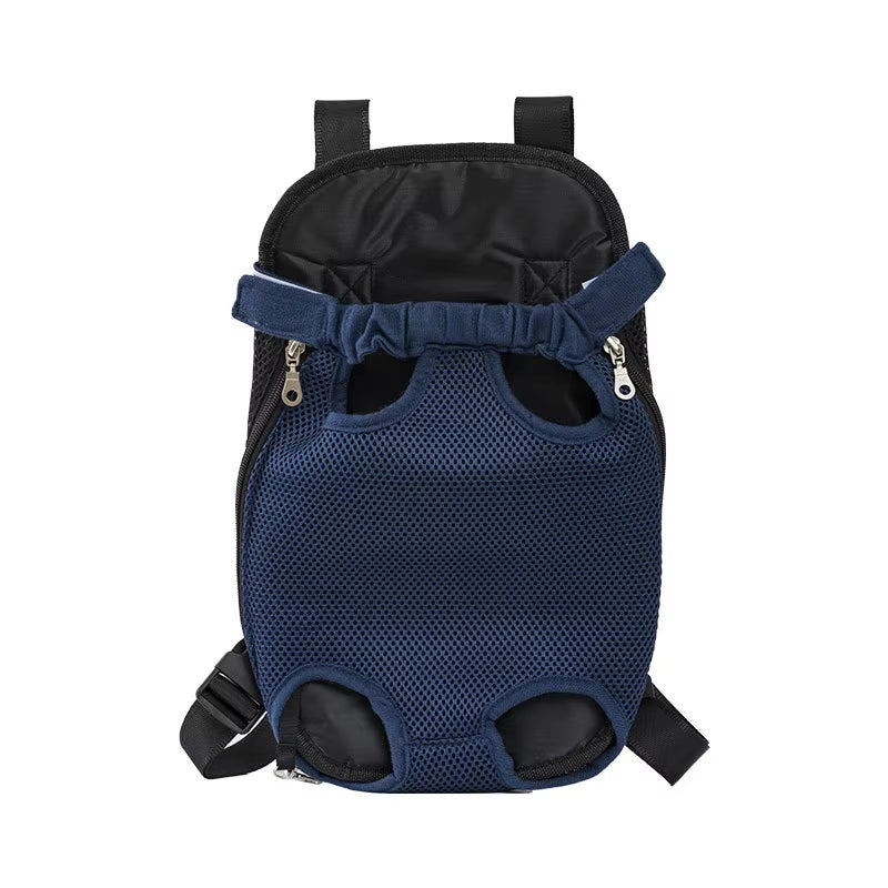 Adjustable Cat Carrier Bag Pet Double Shoulder Backpack