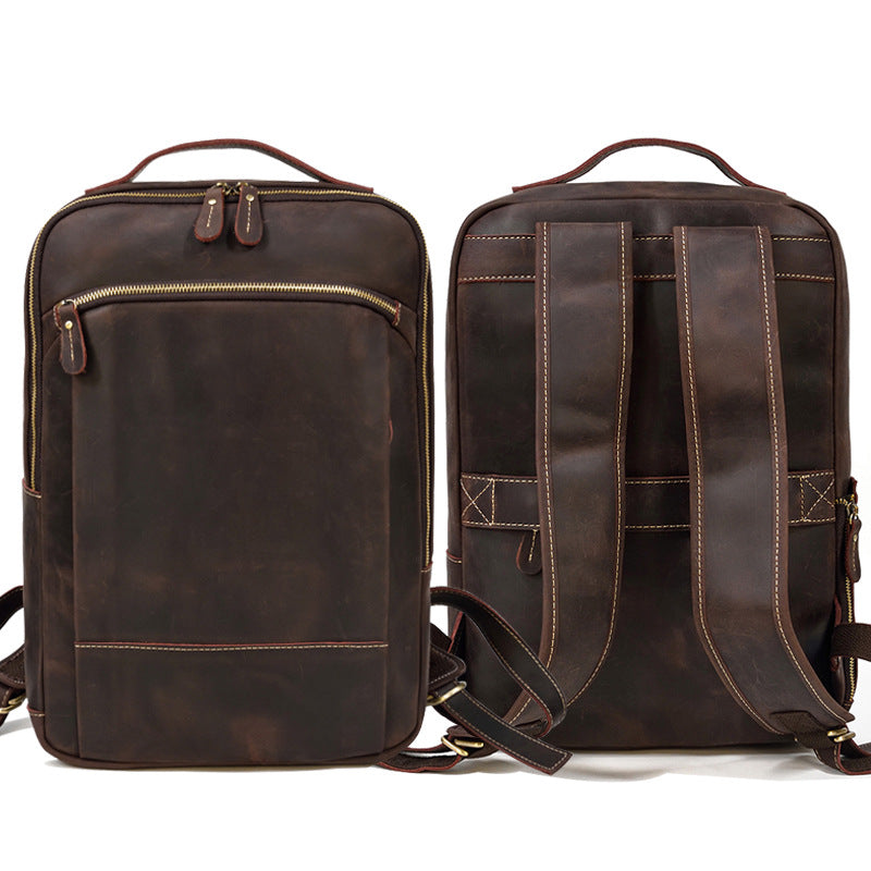 Vintage Leather Backpack