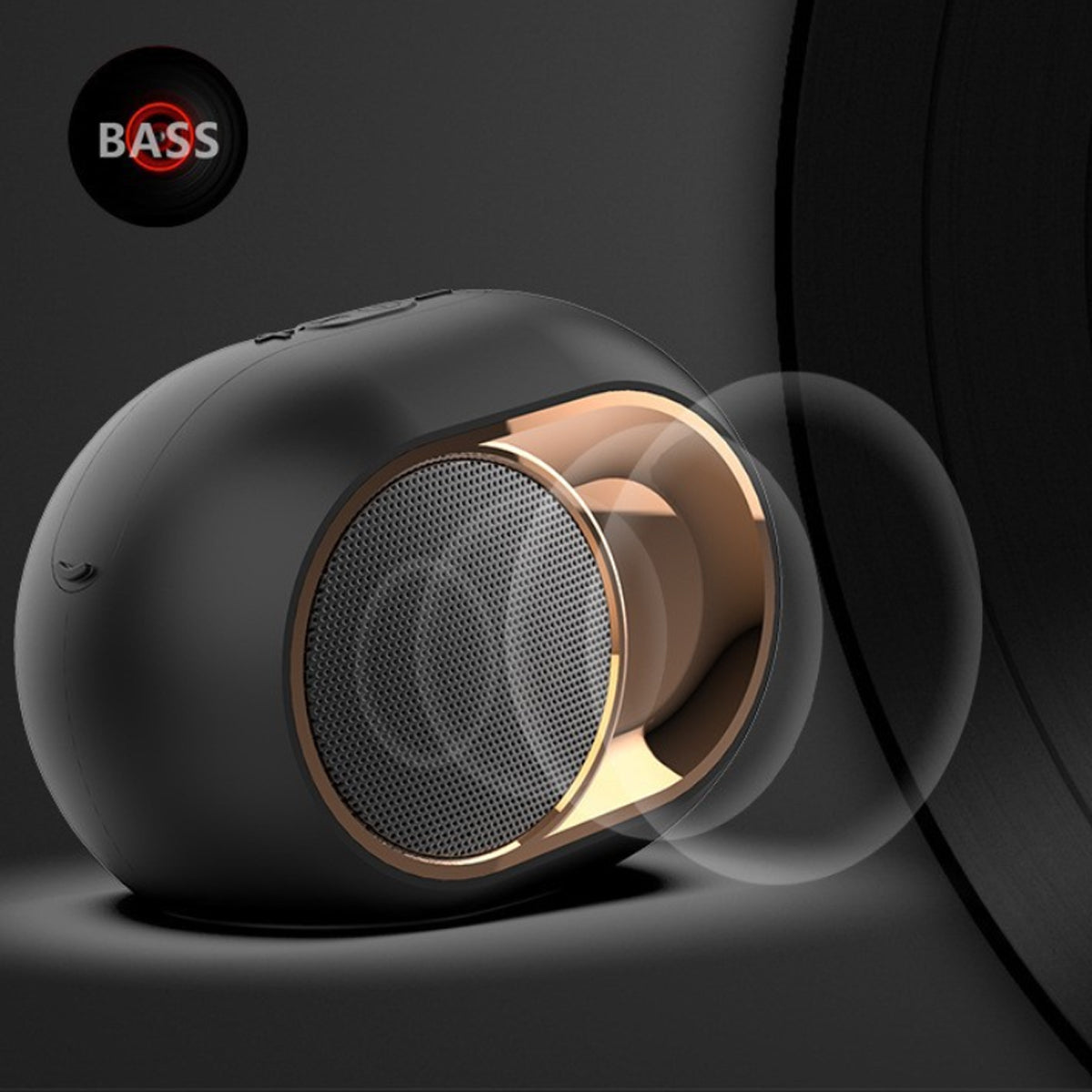 Vorvania Olden Golden Retro Bluetooth Speaker