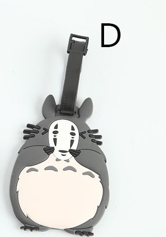 Creative Cartoon Silicone Luggage Tag Spirited Away