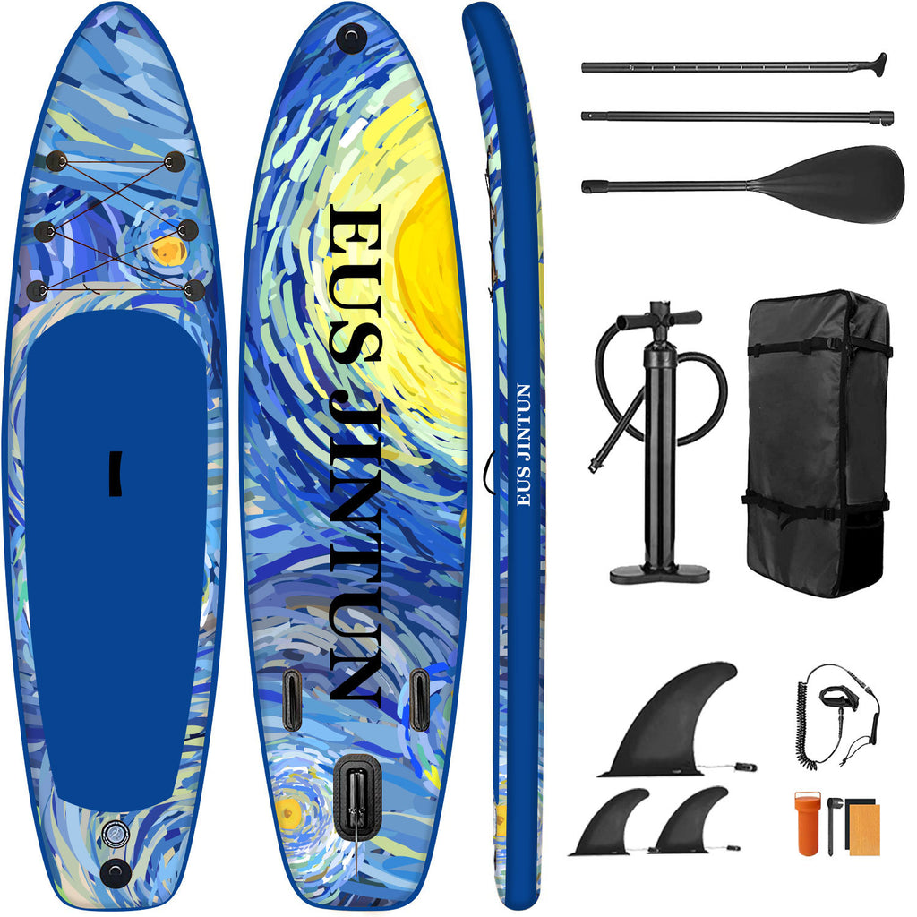 Inflatable Paddle Board for Yoga and Surfing