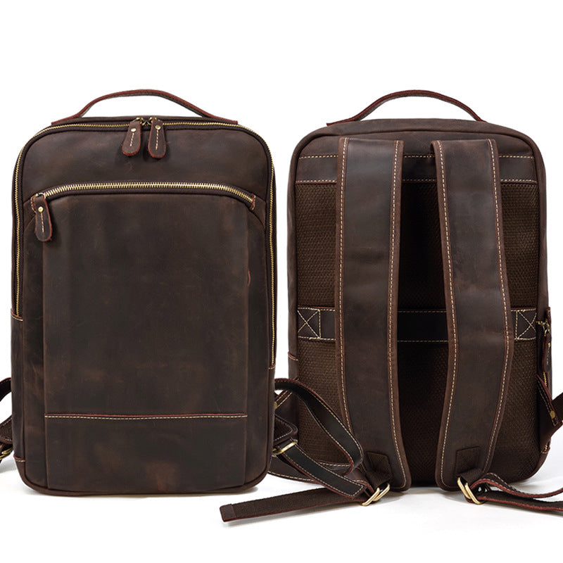 Vintage Leather Backpack