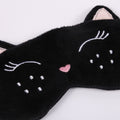 Cat Eyelash Sleep Mask Travel Light Blocking