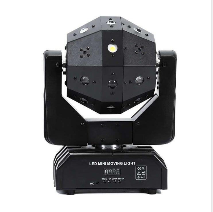 Dual-Head Moving Beam Stage Light