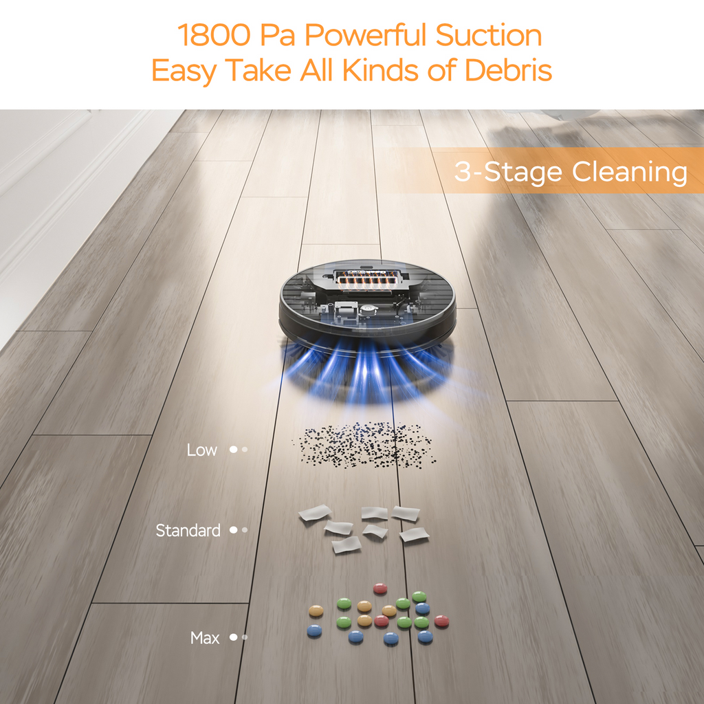 Ultra-Thin Robot Vacuum Cleaner