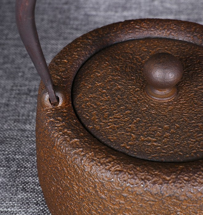 Cast Iron Teapot Set with Electric Kettle Stove