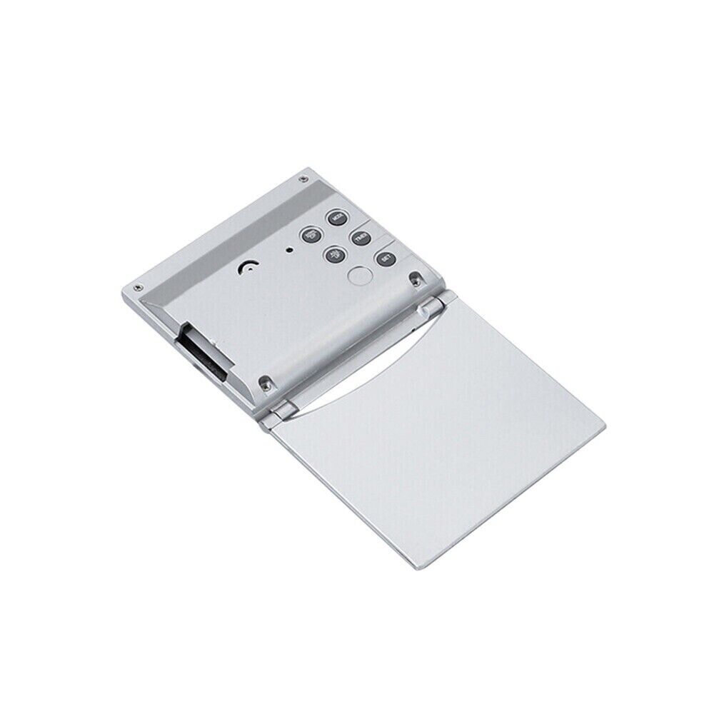 Digital Travel Alarm Clock Foldable Temperature LCD