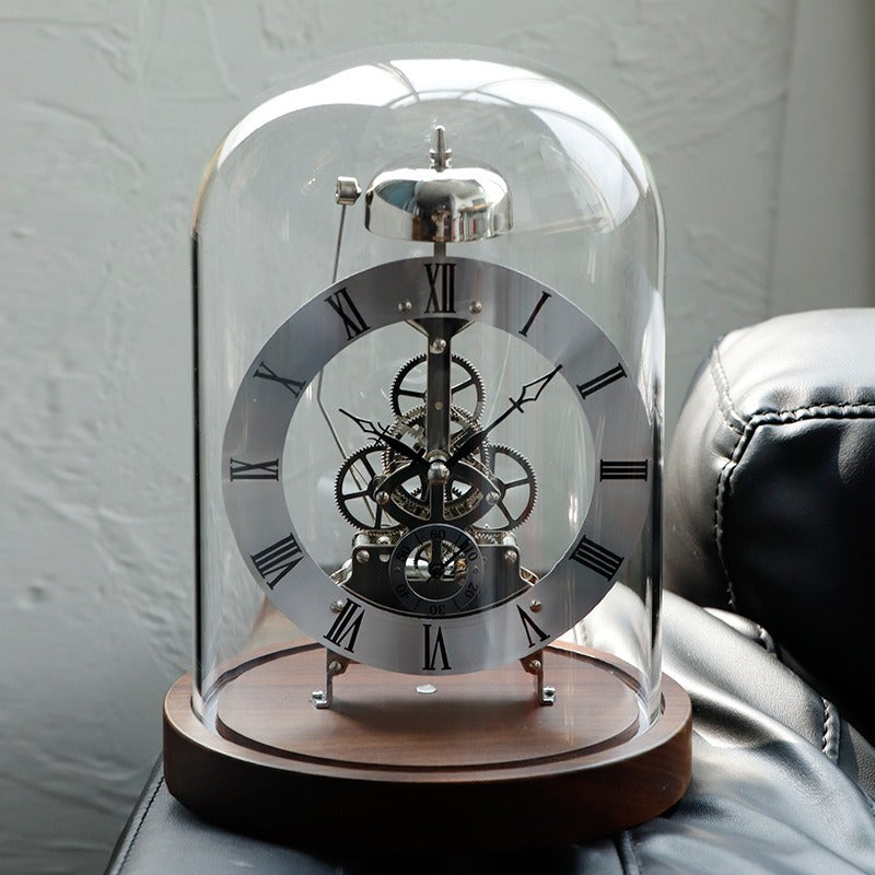 See-Through Mechanical Desk Clock