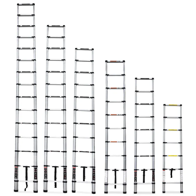 Aluminum Alloy Telescopic Folding Ladder