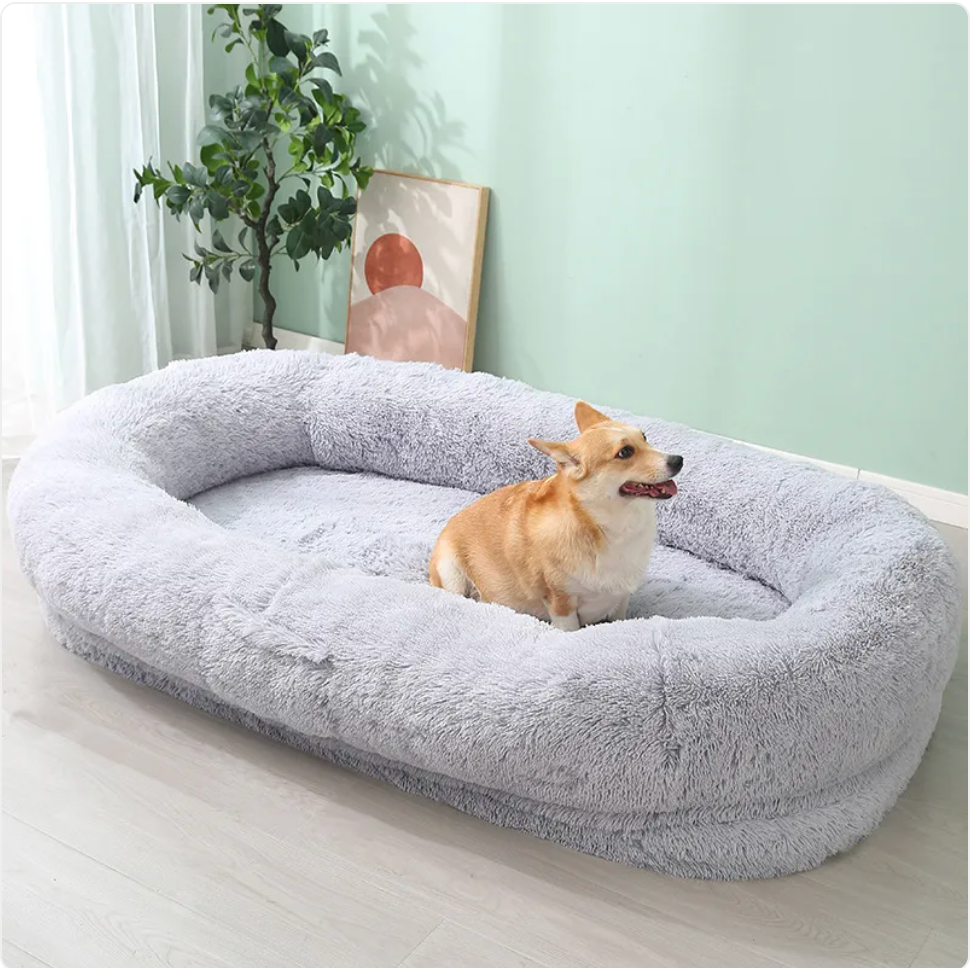 Plush Winter Pet Bed, Large