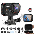 4K Waterproof Action Camera, IPX8