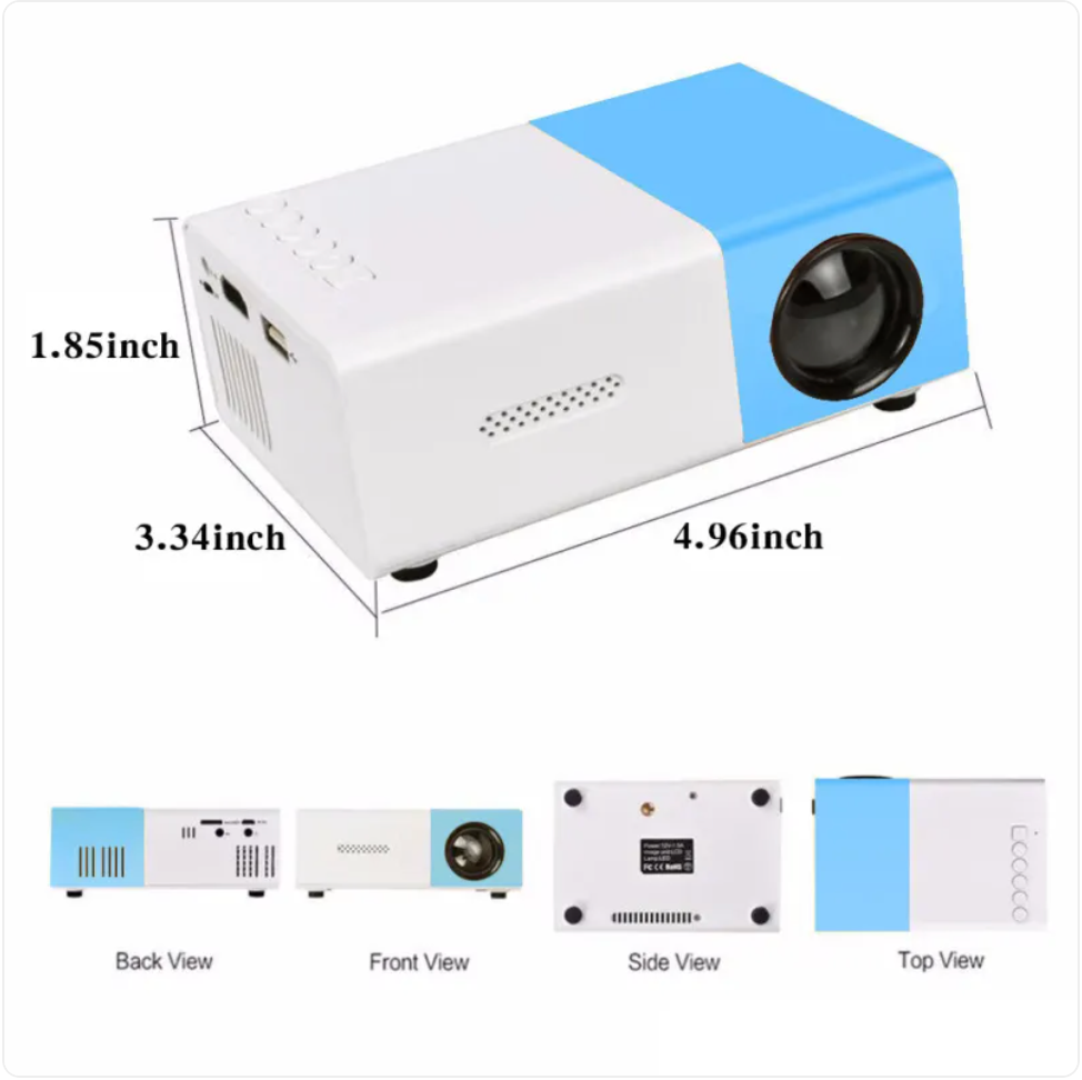 Mini Portable HD Projector