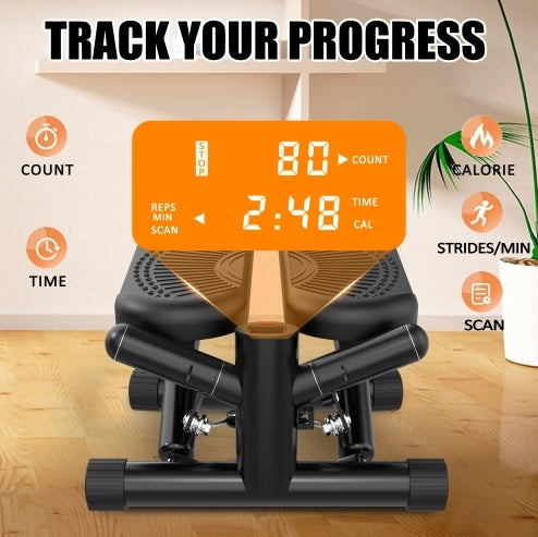 Twist Stepper with Resistance Bands
