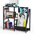 3-Tier Vinyl Record & Turntable Storage Stand