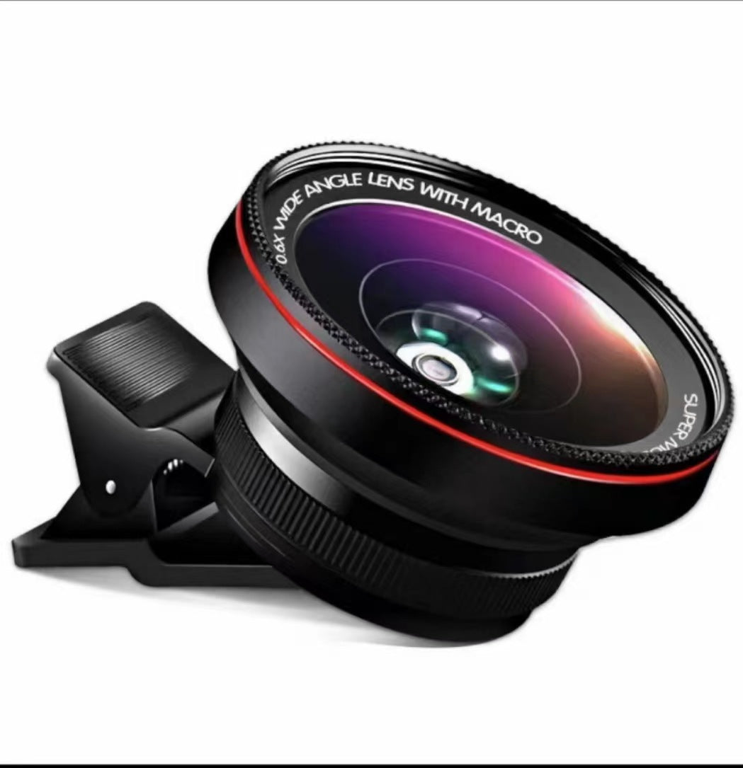 0.6X Wide Angle Acrylic Dual Mobile Lens 37MM