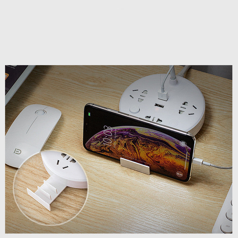 Multipurpose USB Socket Table Lamp