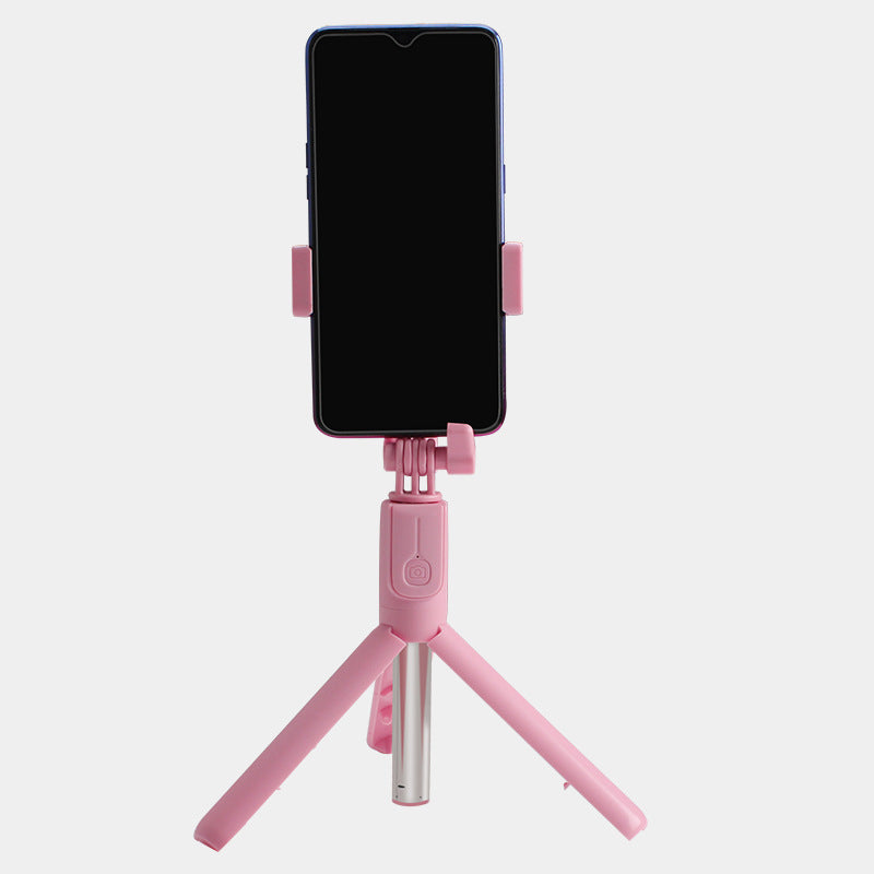 J861 Dual Light Bluetooth Selfie Stick with Tripod and LED Ring Light