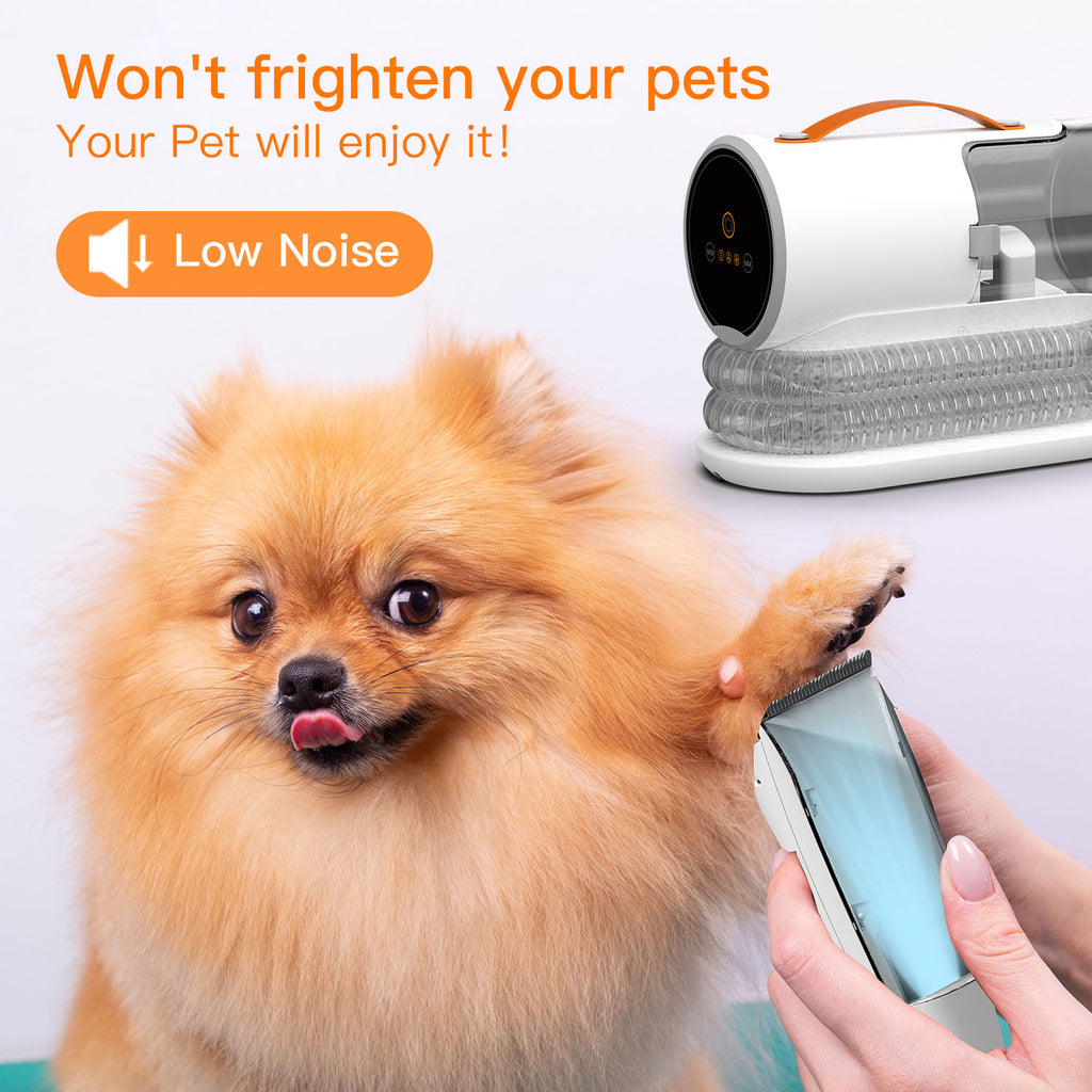 Electric Pet Grooming Vacuum Clipper