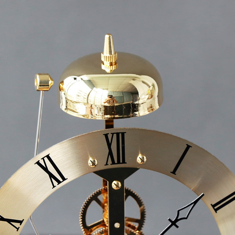 See-Through Mechanical Desk Clock