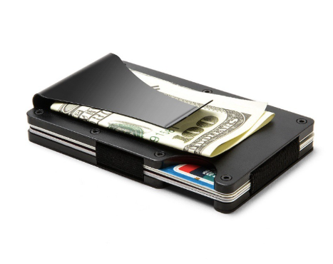 Card Holder, Wallet, Faux Magnetic Business Card Case