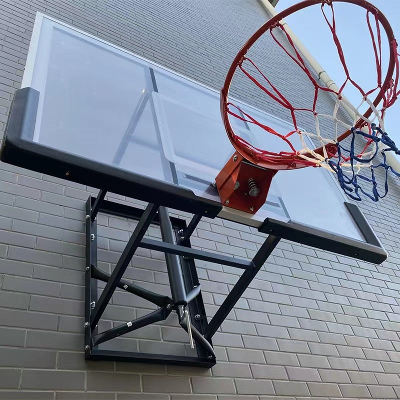 Adjustable Wall-Mounted Basketball Hoop