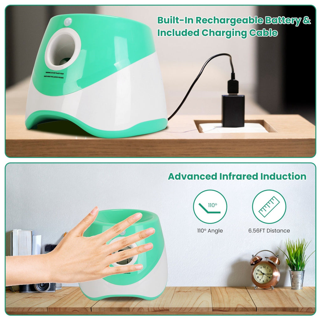 Automatic Dog Ball Launcher with 6 Balls
