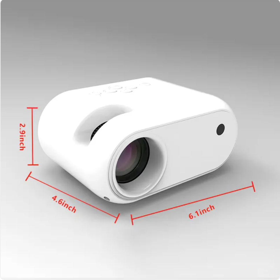 Portable Projector with Tripod Stand