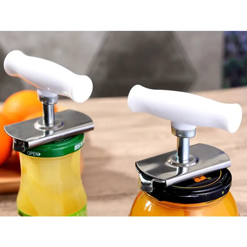 Adjustable Stainless Steel Jar and Bottle Cap Opener