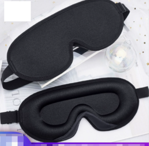 Adjustable 3D Breathable Sleep Eye Mask for Travel