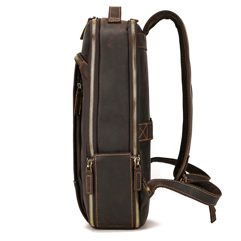 Vintage Leather Backpack