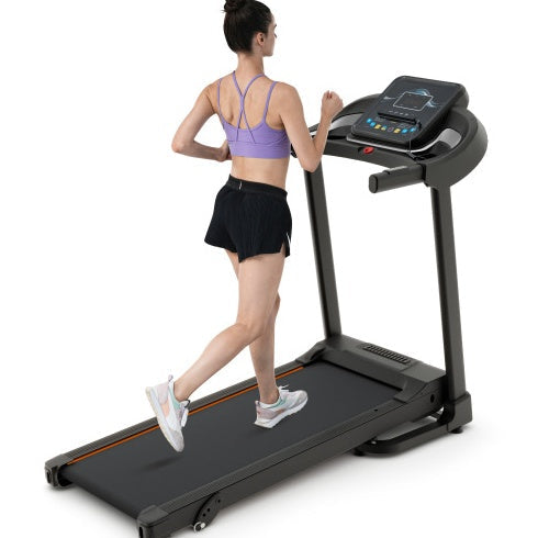 Folding Treadmill with Speakers & Incline, 2.5HP