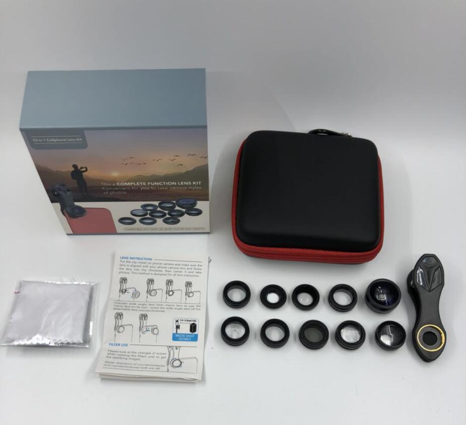 Universal Fisheye Wide Angle Macro Lens for Phones
