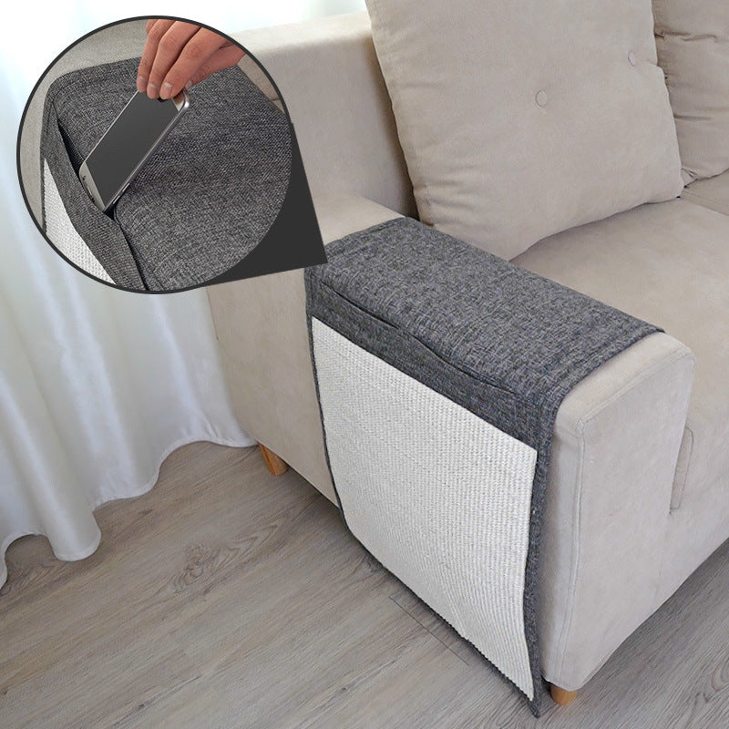 Cat Scratch Board with Sisal Toy and Nail Care