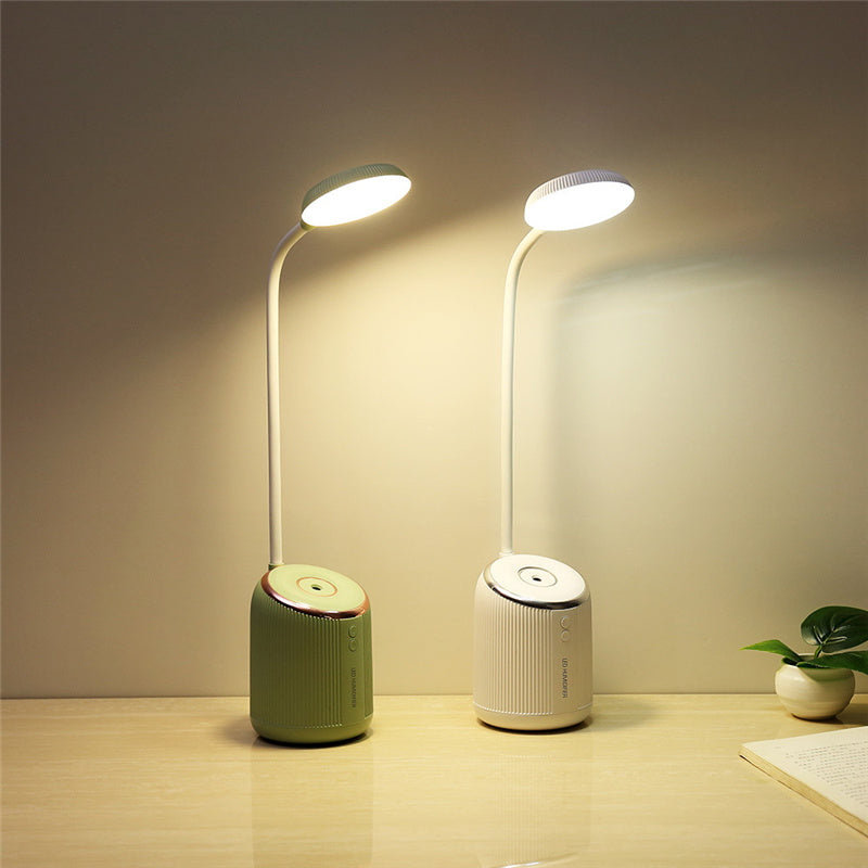LED Desk Lamp with USB Humidifier