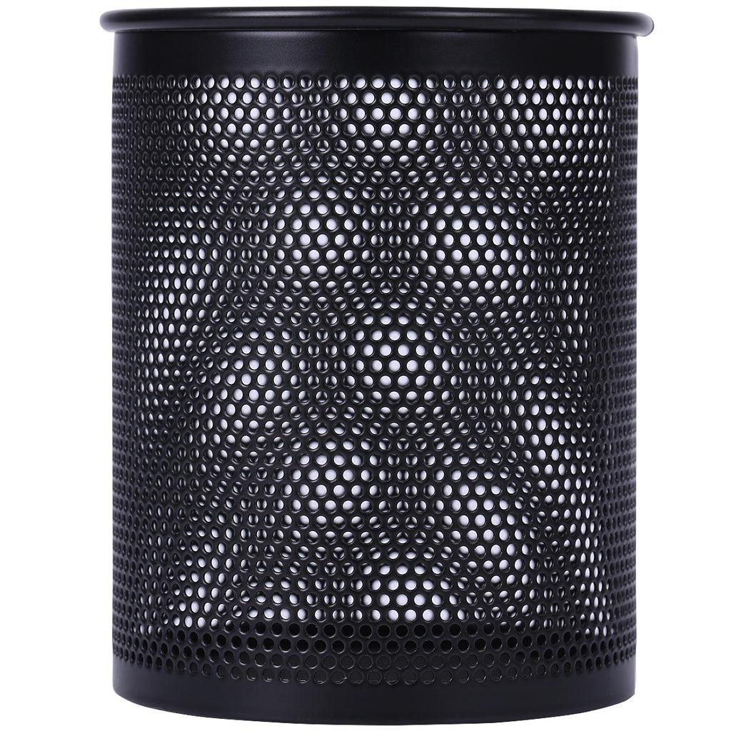 Deli 909 Metal Round Pencil Holder for Desk Storage