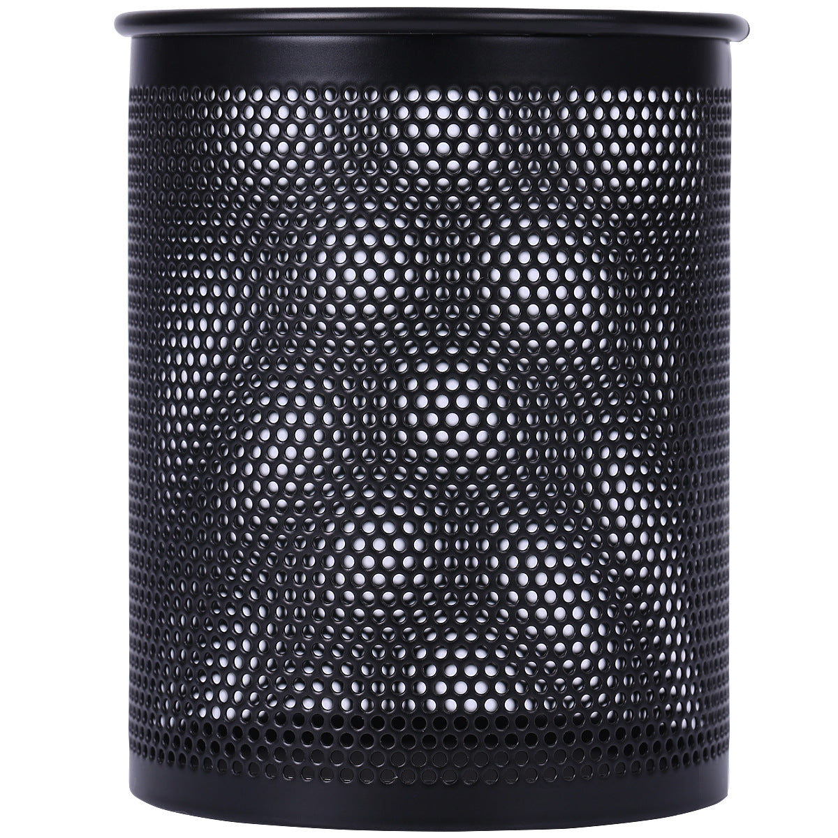 Deli 909 Metal Round Pencil Holder for Desk Storage