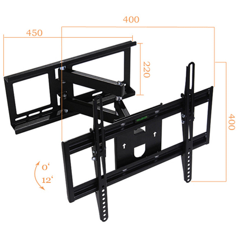 Tilt & Swivel TV Wall Mount Bracket