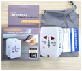 Universal Travel Adapter with Dual USB Ports