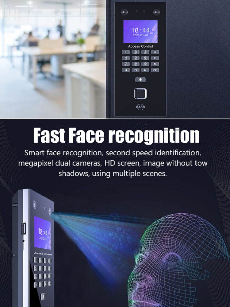 Face Recognition Time Attendance Machine
