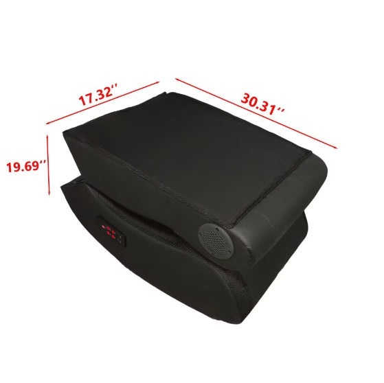 Foldable Gaming Floor Chair with Speakers & LED